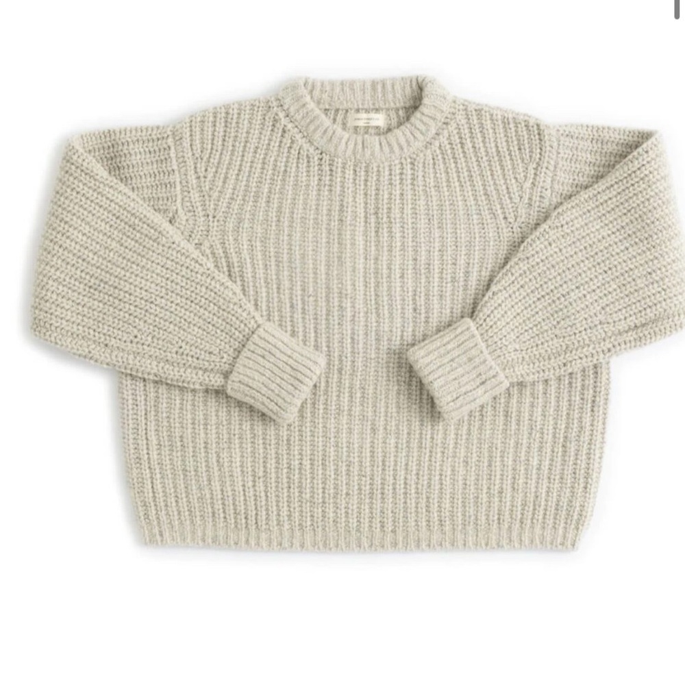 ISO Lowe pullover in marled canvas